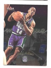 2000-01 Fleer Mystique Basketball Ray Allen #98 NRMT