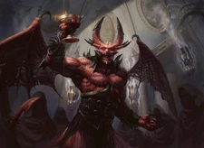 50 Different Demon Card Lot - 25 Rares - Unique - Commander EDH - Magic MTG FTG