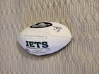 Vinny Testaverde Autographed New York Jets Logo Football-COA PSA