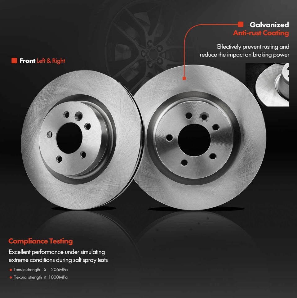 Brake Rotors & Brake Pads for Land Rover LR4 Range Rover Range Rover ...