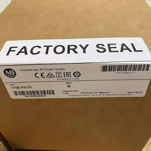 New Factory Sealed AB 1756-PA75 ControlLogix AC Power Supply 1756PA75 - Imagen 2 de 5