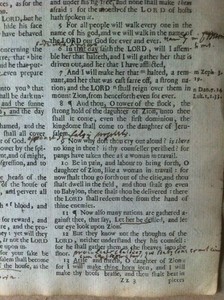 Details About Heavily Annotated 1648 English Bible Leaf W Prophesy About Jesus Super Set - 