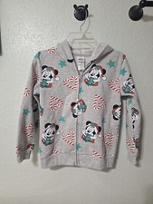 Disney Minnie Mouse girls hoodie jacket zip up size 6x