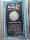 1912 S Liberty "Barber" Silver Half Dollar   Custom Holder