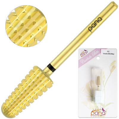 USA 1 Pana 2-Way Vulkan Form Nagel Hartmetall Bit-Gold - Extra Grob Kern 0.2cm