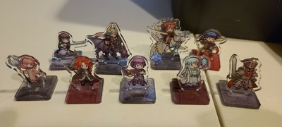 Fire Emblem Heroes Mini Acrylic Figure Collection Vol.6 10pcs 3cm Made in Japan