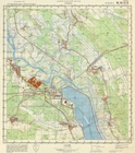 Russian Soviet Military Topographic Map - PRIPYAT (Ukraine), 1:50 000, REPRINT