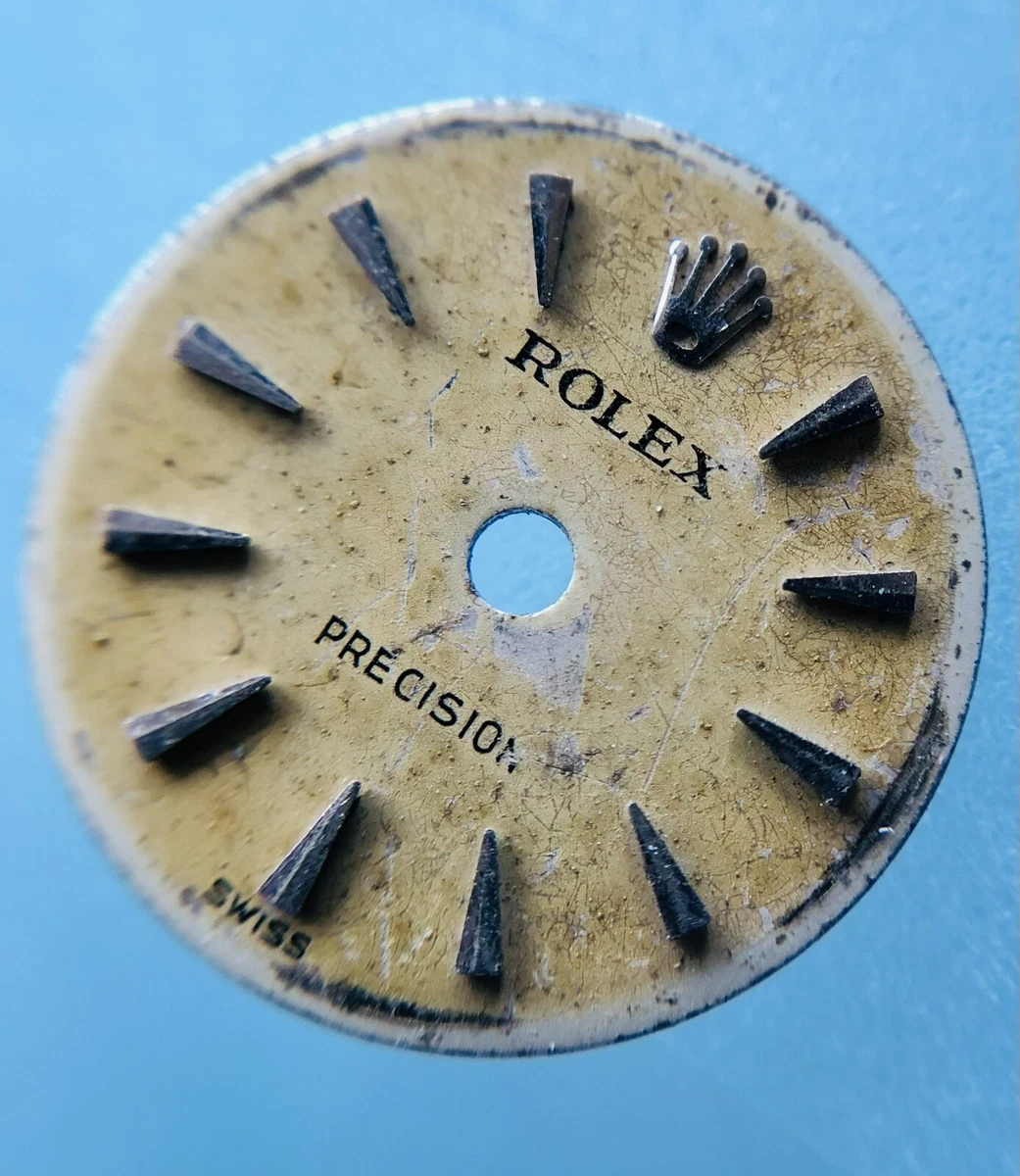 VERY RARE USED VINTAGE ROLEX PATINA DIAL FOR ORCHID COCKTAIL