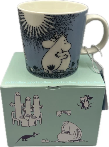 2024 ARABIA Moomin Classic Mug Love Blue Limited Original Mug Cup 0.3L