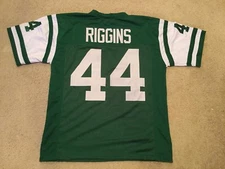 UNSIGNED CUSTOM Sewn Stitched John Riggins Green Jersey - M, L, XL, 2XL