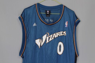 ADIDAS WASHINGTON WIZARDS JERSEY NBA GILBERT ARENAS #0 SIZE XL | eBay