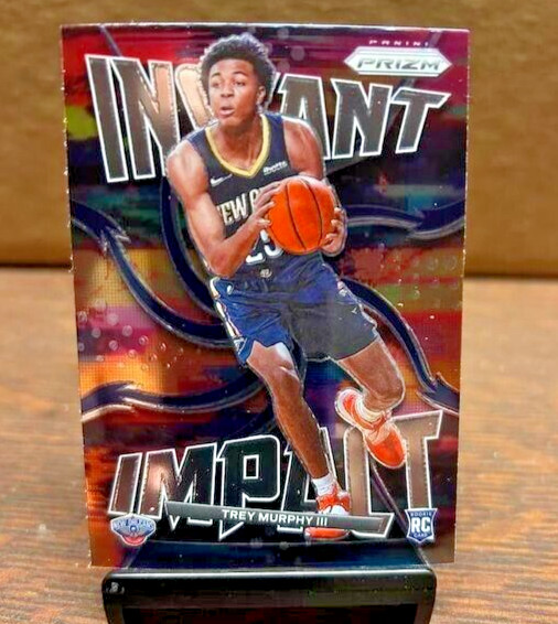 2021-22 Panini Prizm Basketball Trey Murphy III #18 RC Rookie Instant Impact