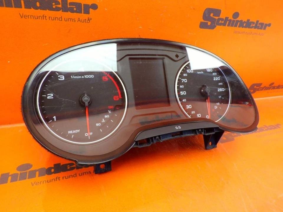 Tachometer KOMBIINSTRUMENT 8V0920860P AUDI A3 (8V1, 8VK) 1.6 TDI - Bild 2 von 4