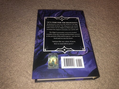CHRIS COLFER SIGNED AUTOGRAPHED A TALE OF WITCHCRAFT NEW HARDCOVER BOOK COA - Picture 5 of 7