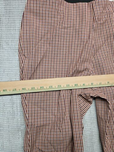 A New Day Women's High-Rise Side-Zip Skinny Ankle Pants Size 6 Brown Plaid - Picture 5 of 13