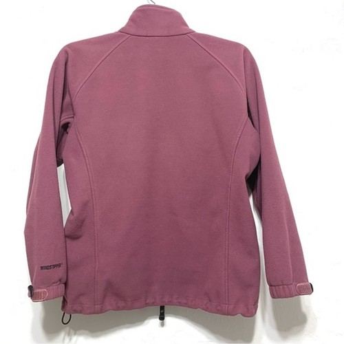 The North Face Windstopper Jacket Medium Gore Fleece Purple Long Sleeve Zip Up - Picture 6 of 6