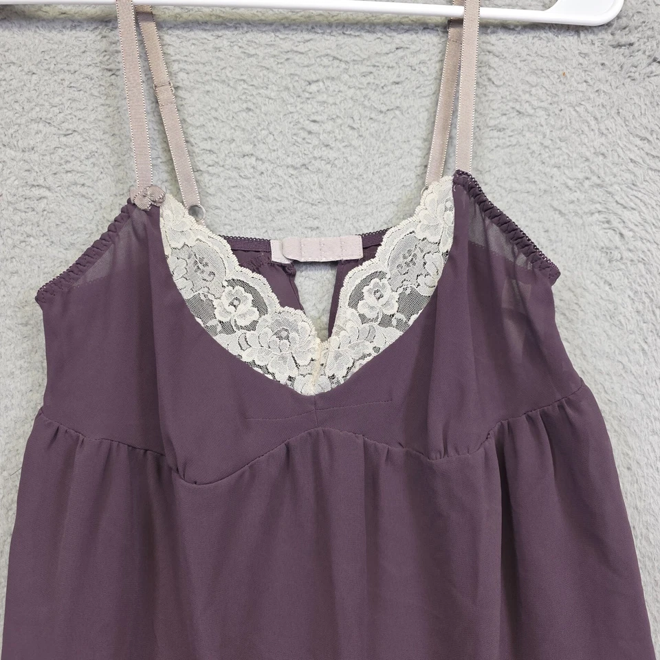 Vintage Victorias Secret Nightgown Women S Lace See Thru Babydoll Retro Lingerie - Image 3 of 4