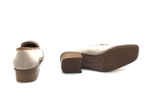 Gabor Damen Halbschuh Slipper Comfortschuh Braun Gr. 40 (UK 6,5) - Bild 4 von 5