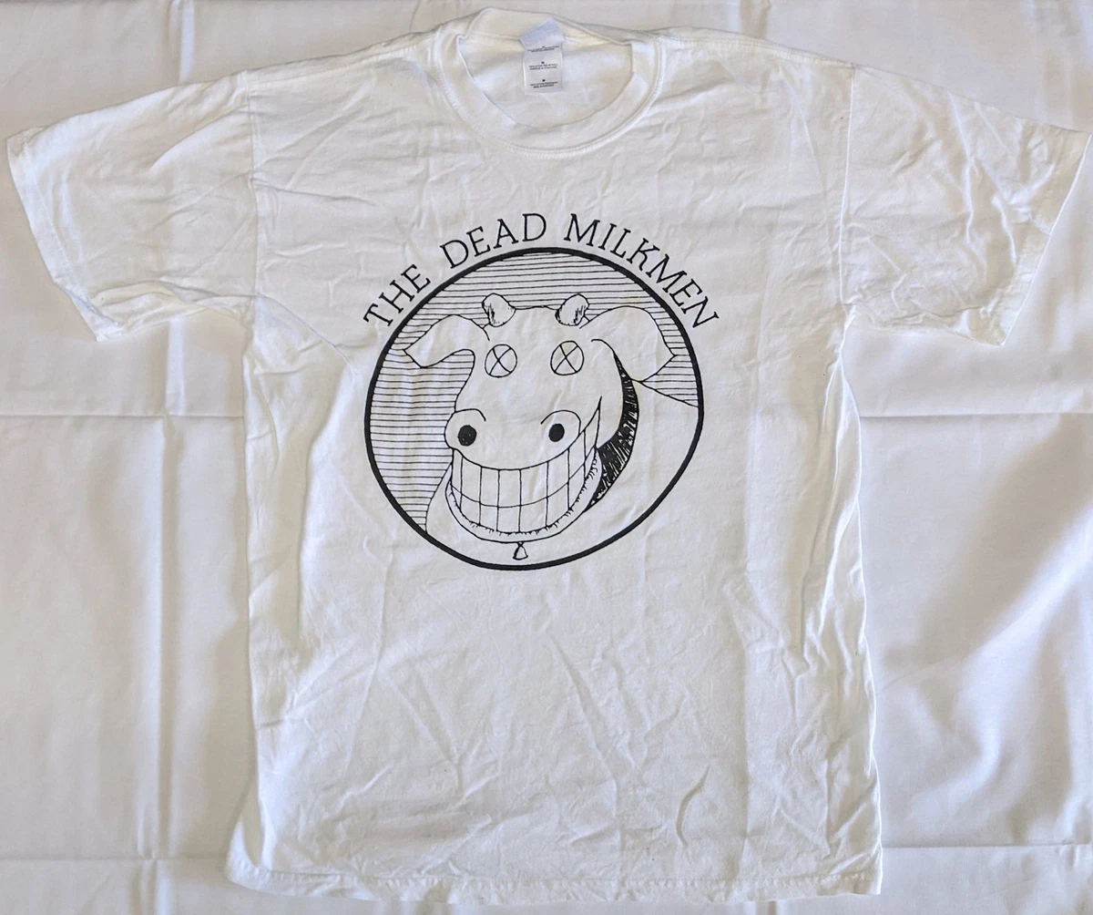 Vintage 90s The Dead Milkmen Original Concert Tour Tshirt Medium M