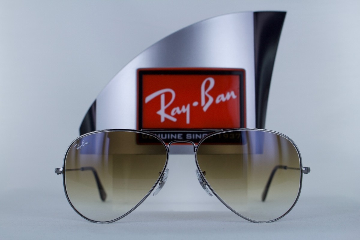 Ray-Ban RB3025 004/51 Metal Aviator Brown Gradient Non-Polarized