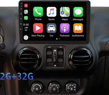 Android 12 Car Stereo Radio In Dash CarPlay GPS Navi For Jeep Patriot Dodge Ram