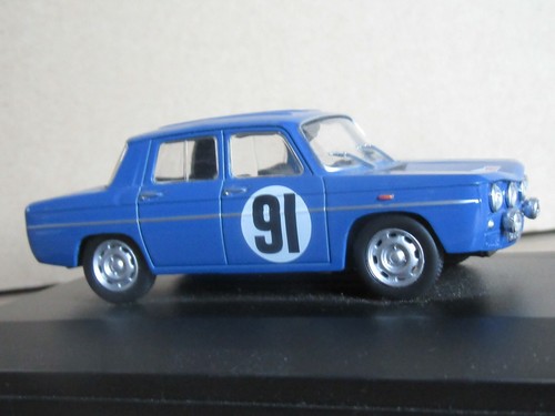 375O Eligor 44 Chine Renault 8 G 1100 #91 Tour de Corse 1964 Vinatier 1:43