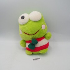 Juguete de peluche de 8" Kero Keroppi MC2609 Sanrio Smiles de colección MissingEye JUNK Japón