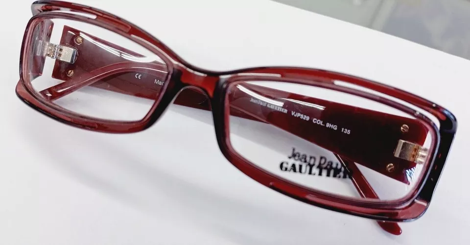Gafas JEAN PAUL GAULTIER VJP529 COL. 9HG Burgudy NUEVAS de colección 55-18-135 Foto 2 de 4