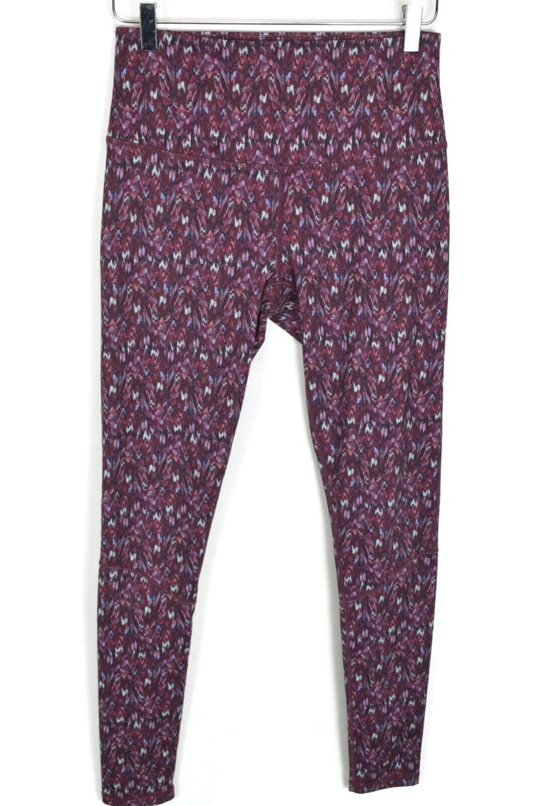 manduka high waisted geometric elastic waist leggings