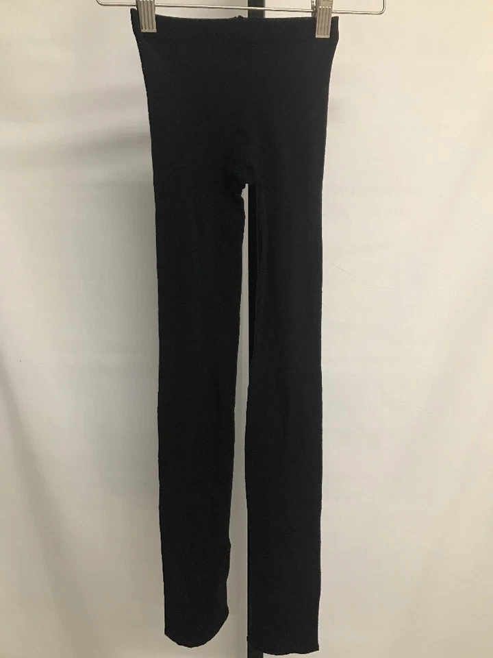 NORDSTROM ЖЕНЩИН ТОЛСТЫЙ СВИТЕР БЕСШОВНЫЙ НЕПРОЗРАЧНЫЙ НОГИ КОЛГОТКИ ЧЕРНЫЙ МАЛЕНЬКИЙ НОВЫЙ! $45 - Изображение 3 из 4