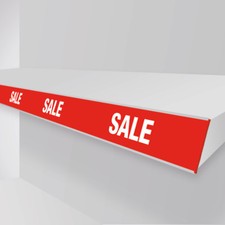 Sale Shelf Strip Packs / Sale Promotion Shelf EdgeTalkers / Ticketing Strips