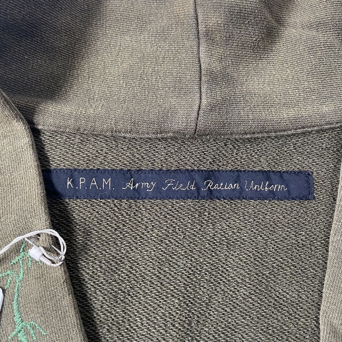 Kapital KPAM Army Field Ration Uniform Tiger Embroidery Size Kapital KPAM Army Field Ration Uniform Tiger Embroidery Size