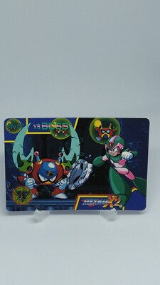 Mega Man X2 Rockman X2 Bubbly Crablos Bandai Carddass No.67