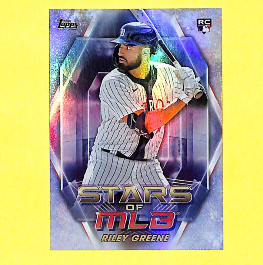 2023 Topps SMLB-26 Riley Greene Stars Of MLB Rookie Card