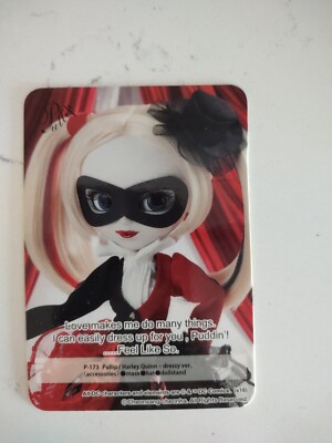 Groove Pullip Doll Trading Card P-064 Harley Quinn 