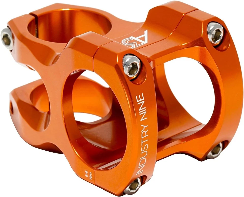 Industry Nine A35 MTB Mountain Bike Bicycle Stem Orange +/- 9 degree 35.0 x 32mm - Image 4 of 4