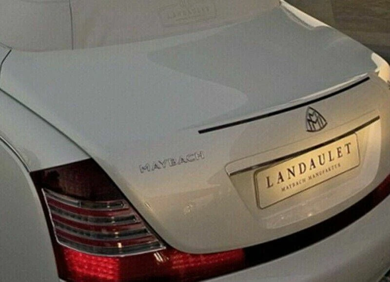 Insignia delantera automática emblema cromado "MAYBACH" 4 piezas para Mercedes-Benz S400 S500 Foto 2 de 2