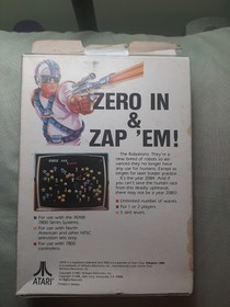 Atari 7800 ROBOTRON 2084 - CIB / Complete - Nice condition - Tested & works!