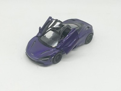 Kinsmart 1:36 ,,McLaren 720S,, lilametallic mit Rückzugmotor ca. 13 cm. NEUHEIT