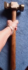 Large Vintage Double Faced Hammer approx 4lb (AV26)