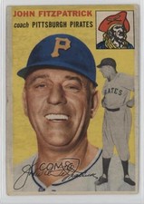 1954 Topps John Fitzpatrick #213 0z0n