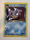 Pokemon Dark Gyarados #8 Team Rocket Prerelease Holo- LP