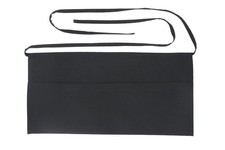 Resist Water 3 Big Pockets Waist Server Apron（6 color available 1 Black