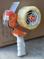 2" Packing Tape Gun Dispenser  Tape 100M 4 Carton Packaging Sealing Heavy Duty