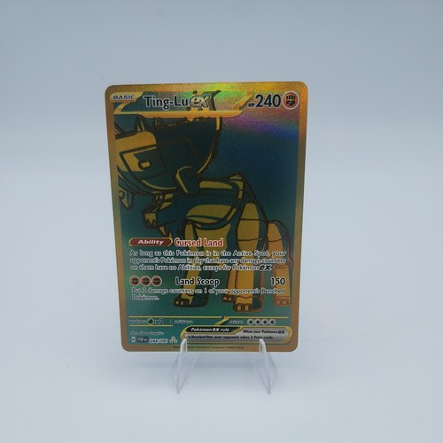 Ting-Lu ex 244/091 Hyper Rare Paldean Fates Pokemon Holo Near Mint