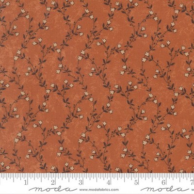 Quail Run Pumpkin 9831 17 Creeping Vine Florals Vines