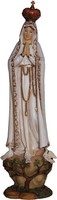 Heilige Madonna Fatima Figur 32 Cm Polyresin Deko Statue