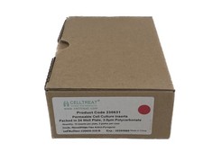 (24) CELLTREAT Permeable Cell Culture Inserts in 24-Well Plate 3um 12-Ins/Plate