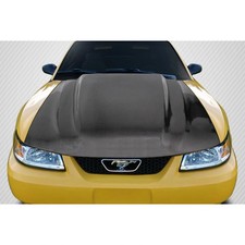 Carbon Creations Cowl Carbon Fiber Hood For Mustang Ford 99-04 Ed115529 Carbon Creations Cowl Carbon Fiber Hood For Mustang Ford 99-04 Ed115529