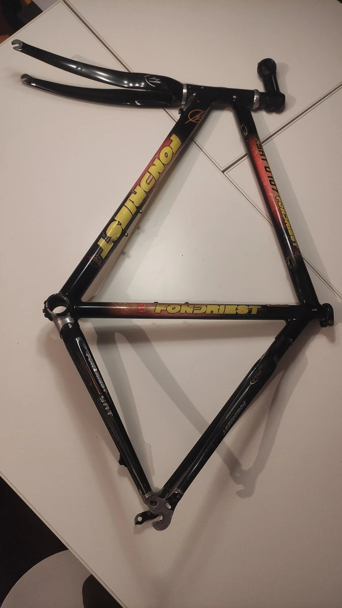 Bicicleta Fondriest Lampre Cuadro Aluminio Fibra De Carbono Rosa 56